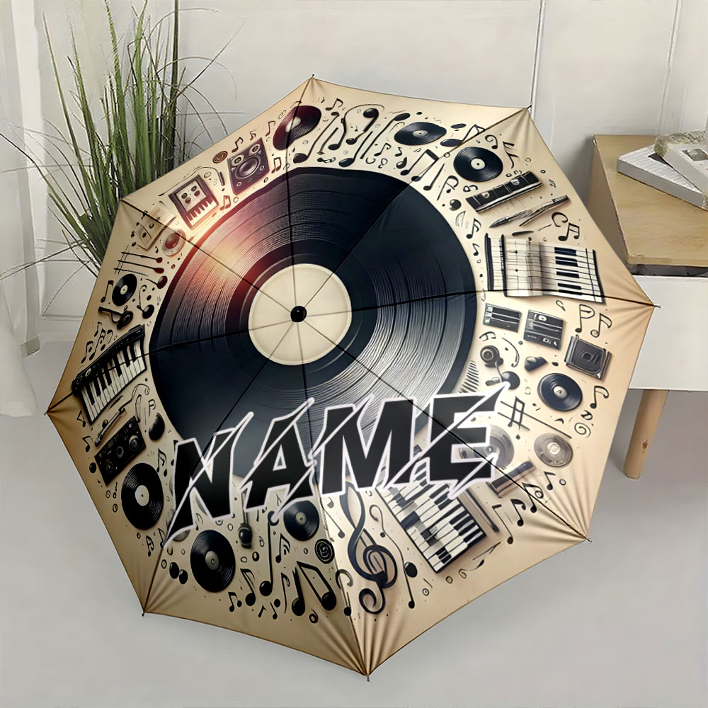 Paraplu met gepersonaliseerde  - Musical Instrument And Names recensie en prijs