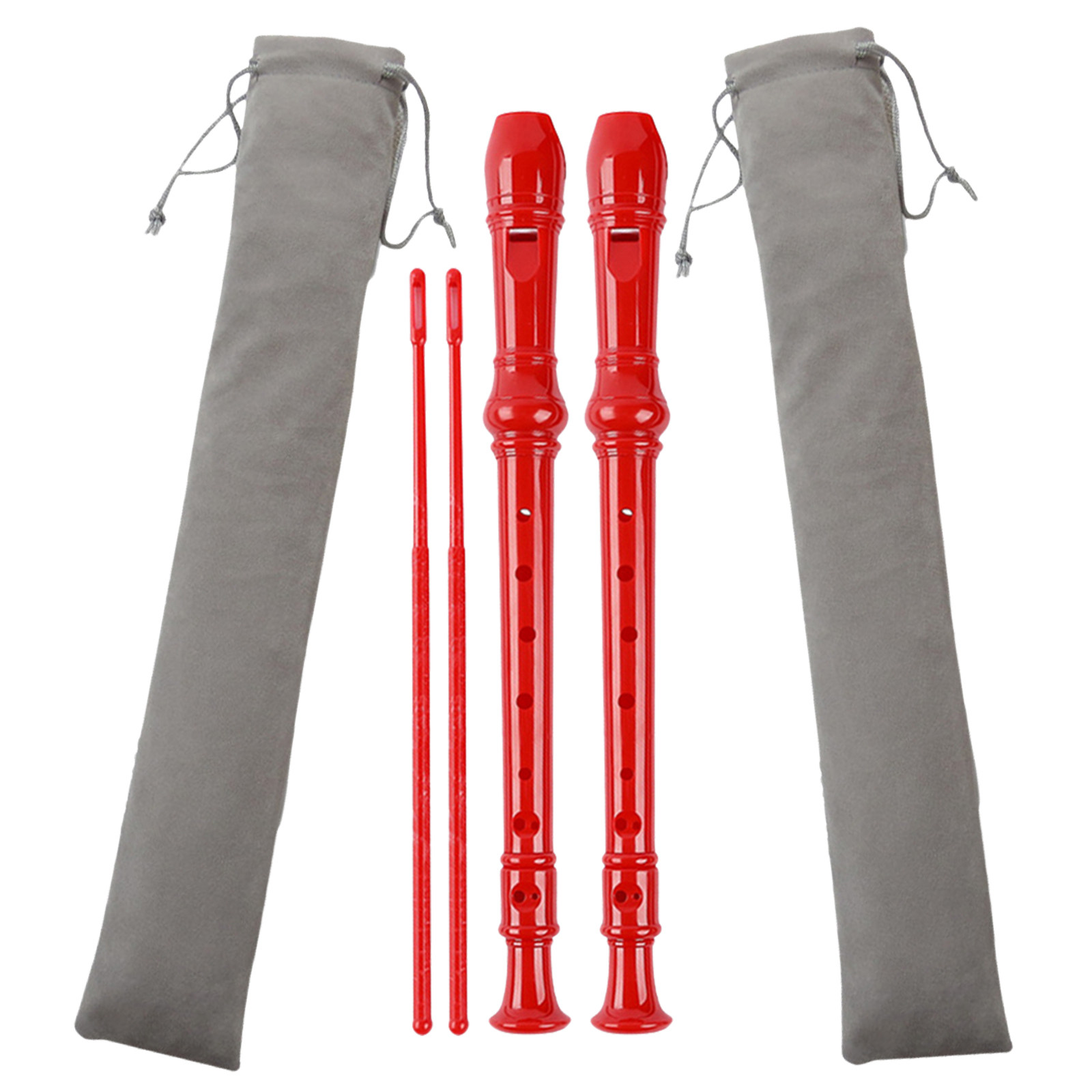 2 sets studentenblokfluit, 8-g - Soprano Recorder Plastic recensie en prijs