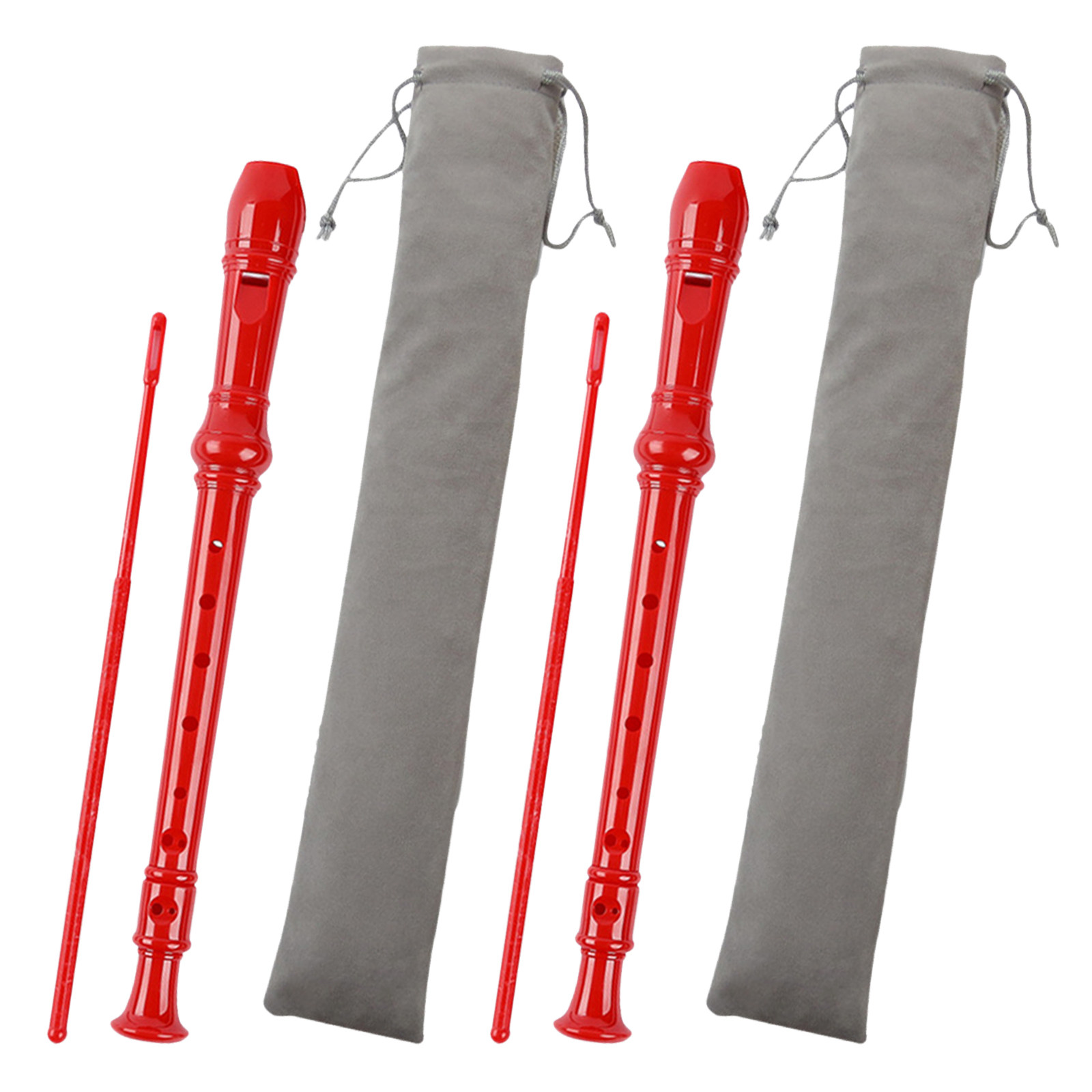 2 sets studentenblokfluit, 8-g - Soprano Recorder Plastic recensie en prijs