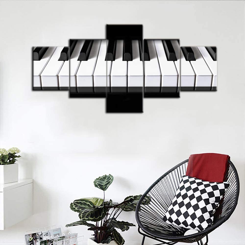 Ingelijste 5 Stuks Muziekinstr - Picture Of Musical Instrument recensie en prijs