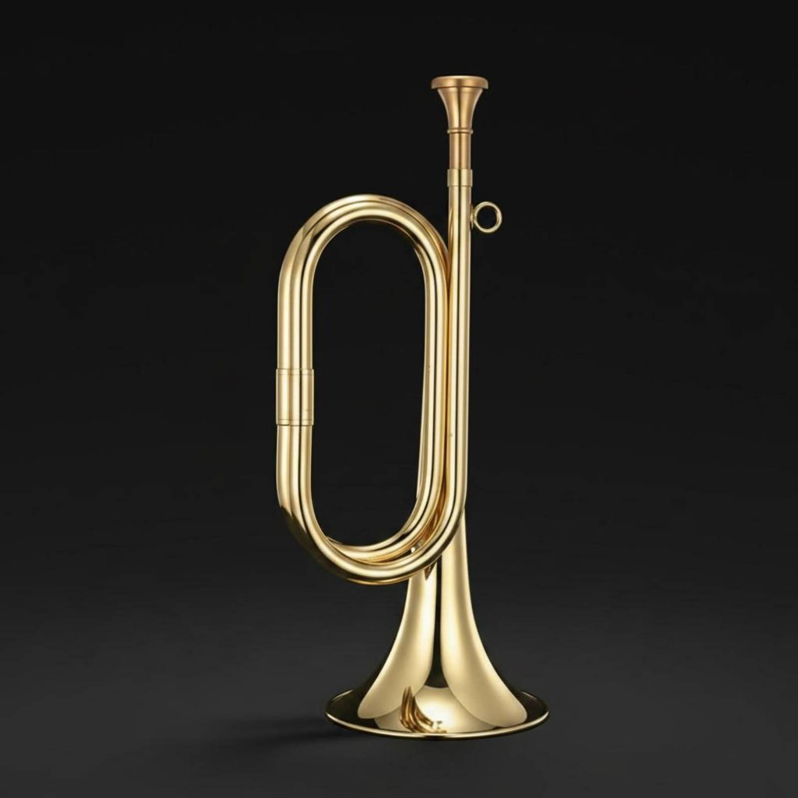 Draagbare kavaleriehoorn van m - Musical Instrument Bugle recensie en prijs