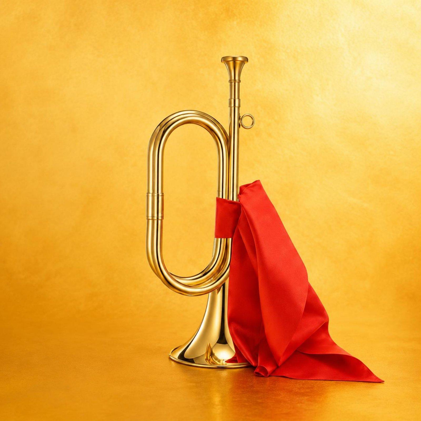 Draagbare kavaleriehoorn van m - Musical Instrument Bugle recensie en prijs