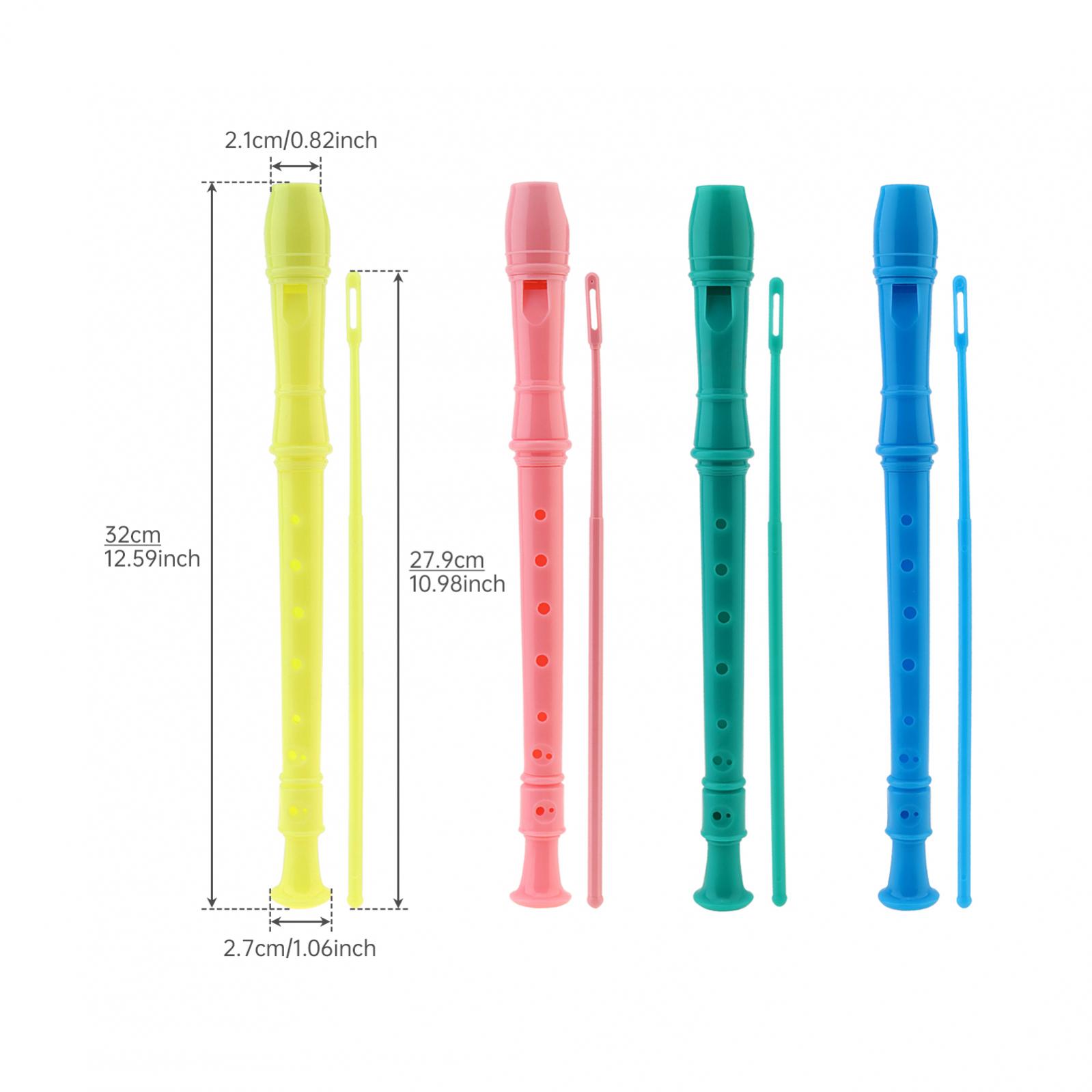 4-packs ABS Plastic Key C Duit - Soprano Recorder Plastic recensie en prijs