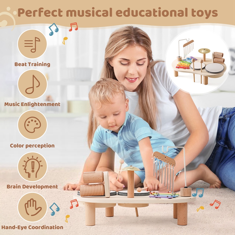 Baby Educatief Speelgoed Houte - Musical Instrument Harmonium recensie en prijs