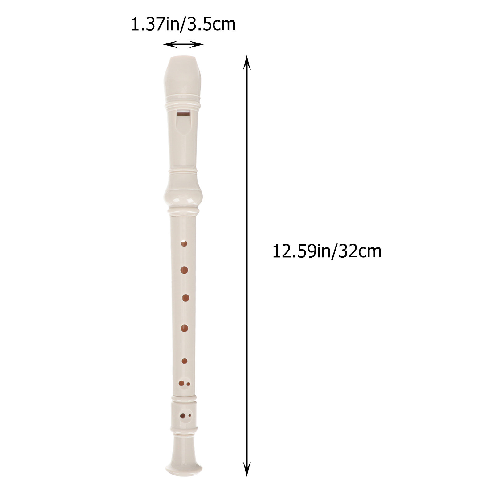 1Set 8-gaats klarinet voor kin - Soprano Recorder Plastic recensie en prijs