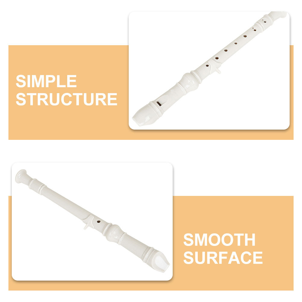 1Set Achtgatsblokfluit Sopraan - Soprano Recorder Plastic recensie en prijs